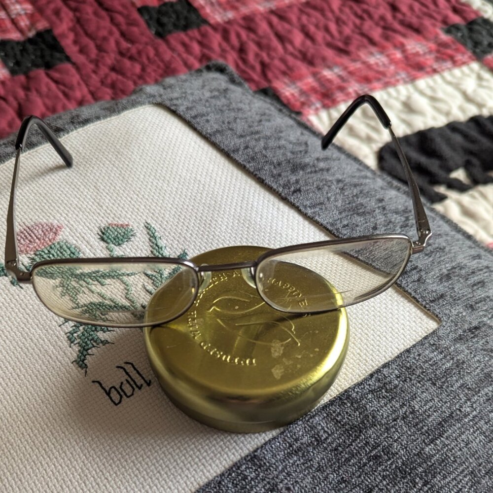 Chaps Eyeglasses Frames Cp2016t Silver Titanium R… - image 3